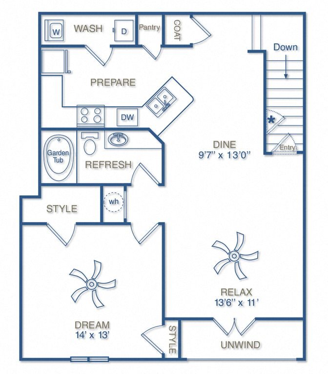 THE DERENNE Floor Plan 4